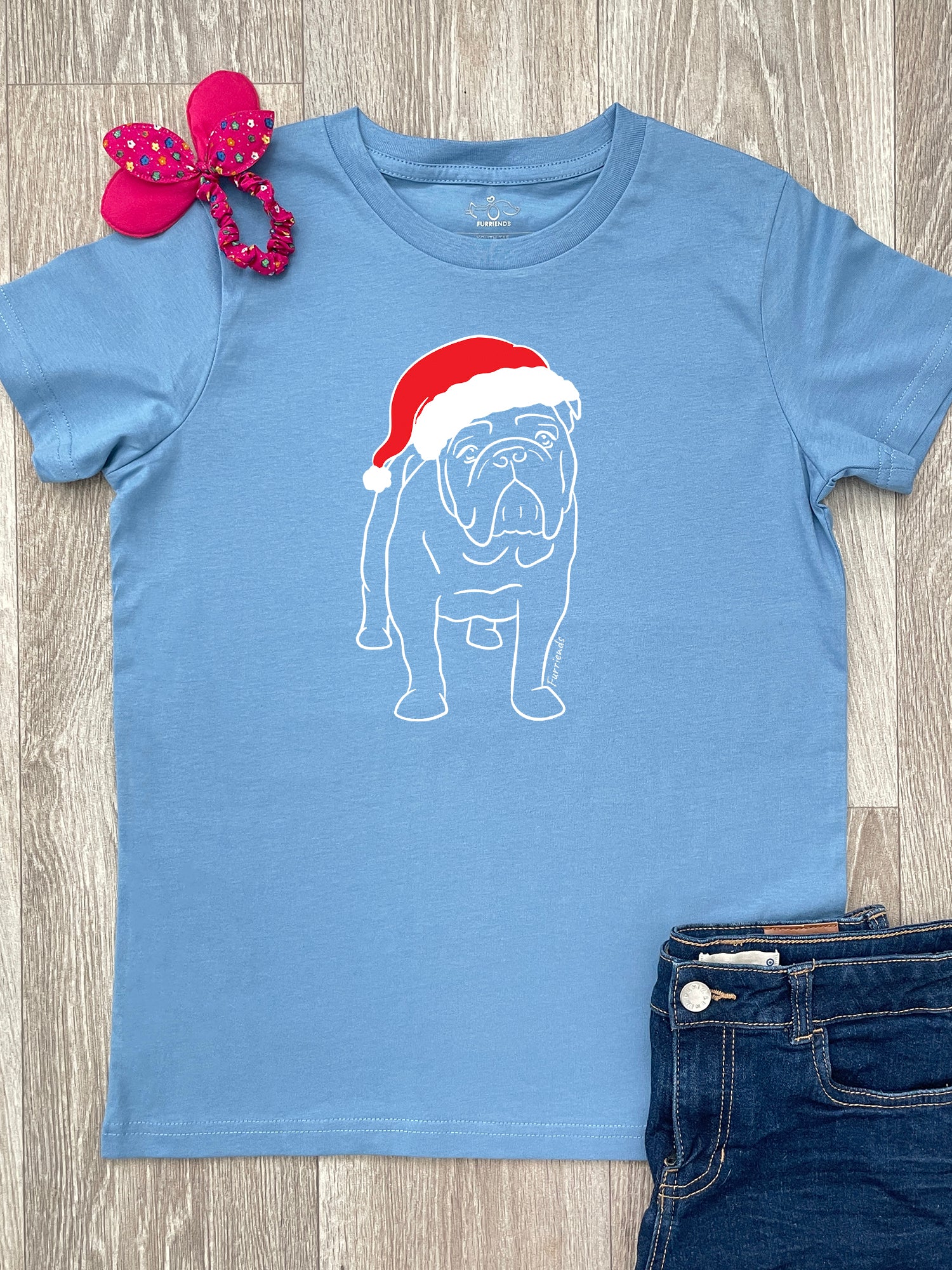 British Bulldog Christmas Edition Youth Tee