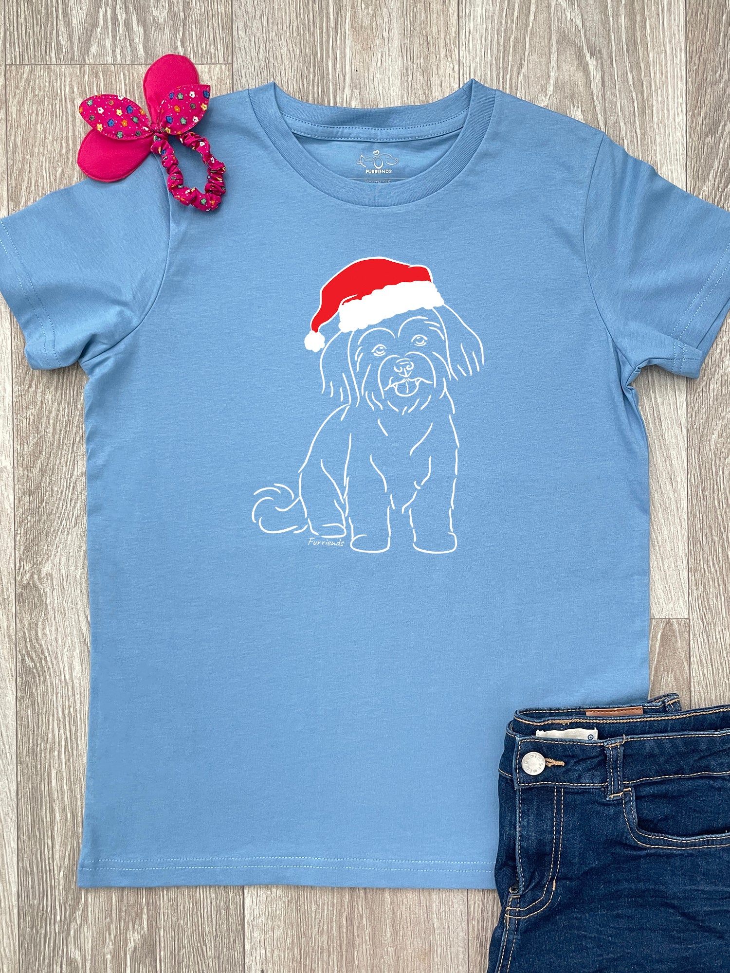 Maltese Terrier Christmas Edition Youth Tee