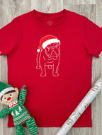 British Bulldog Christmas Edition Youth Tee