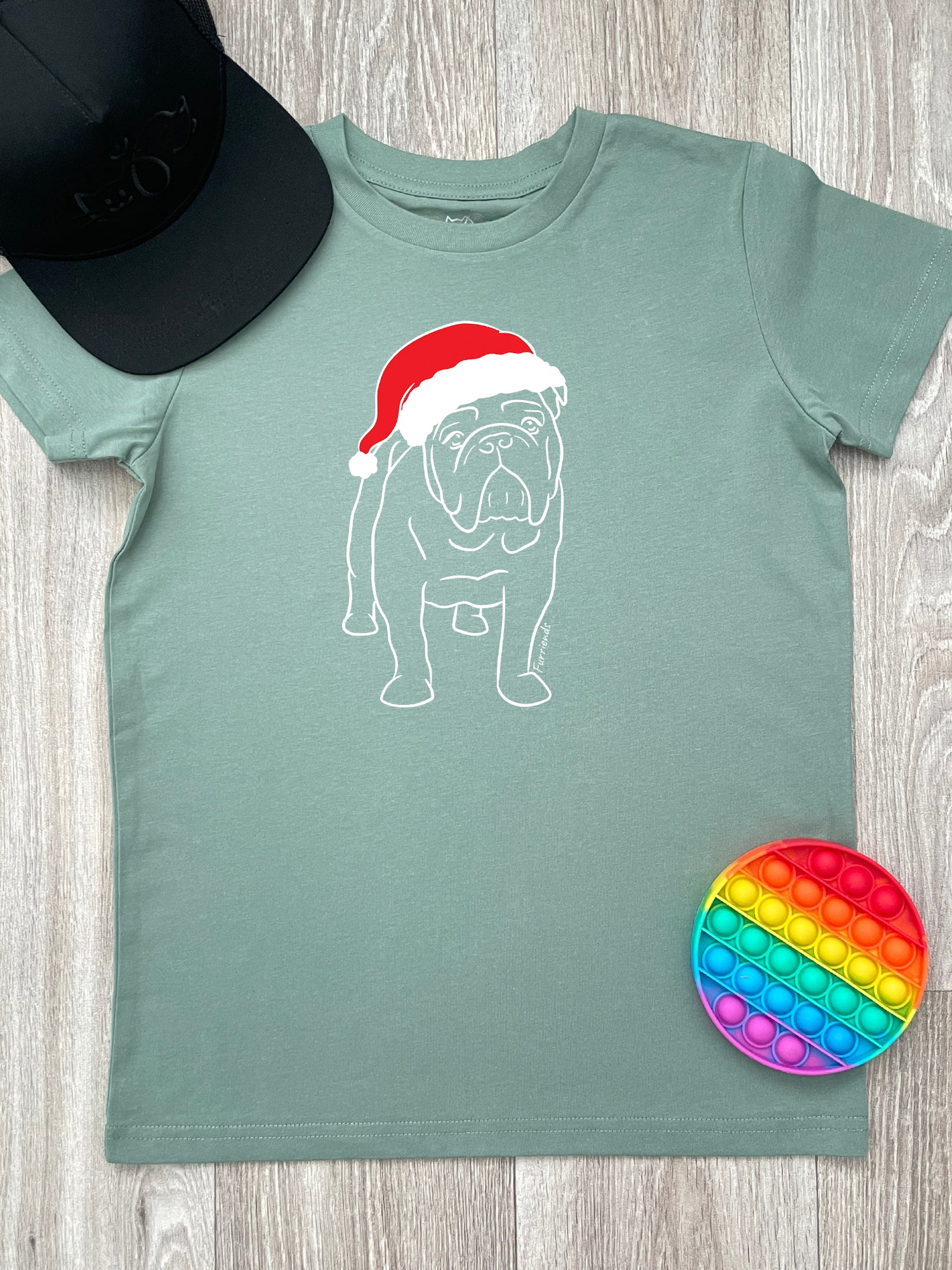 British Bulldog Christmas Edition Youth Tee