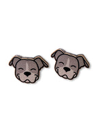 American Staffordshire Terrier ColourPop Stud Earrings
