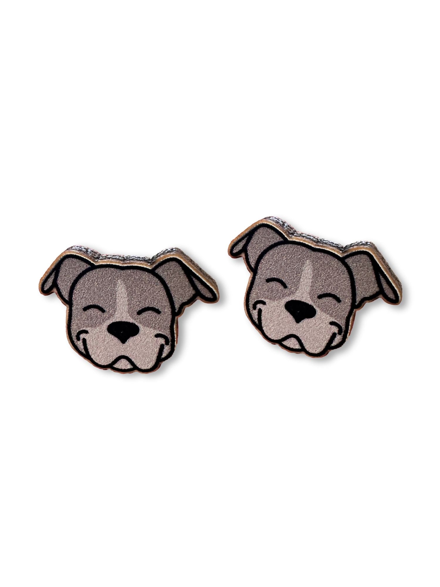 American Staffordshire Terrier ColourPop Stud Earrings