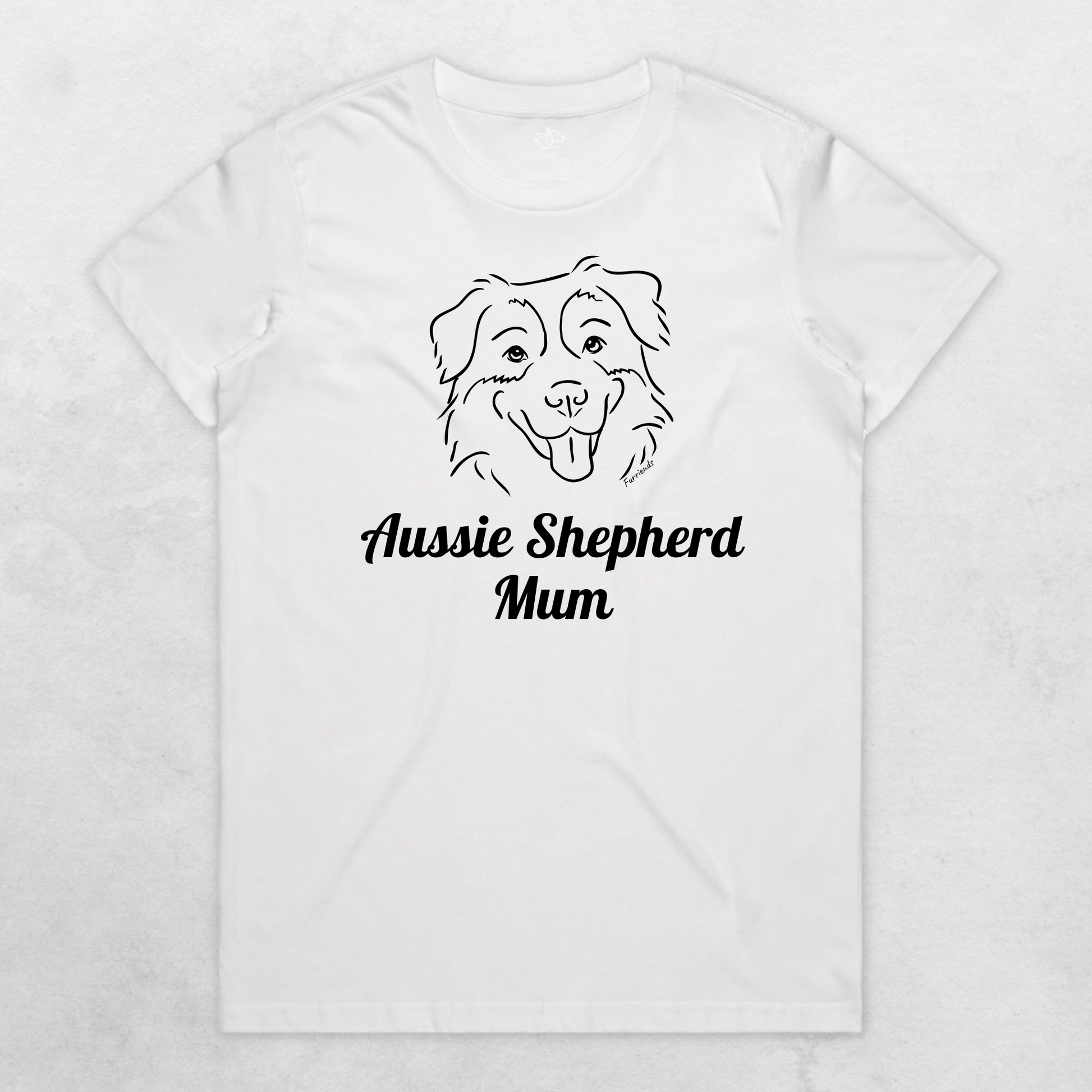 Aussie Shepherd Mum Regular Fit T-shirt