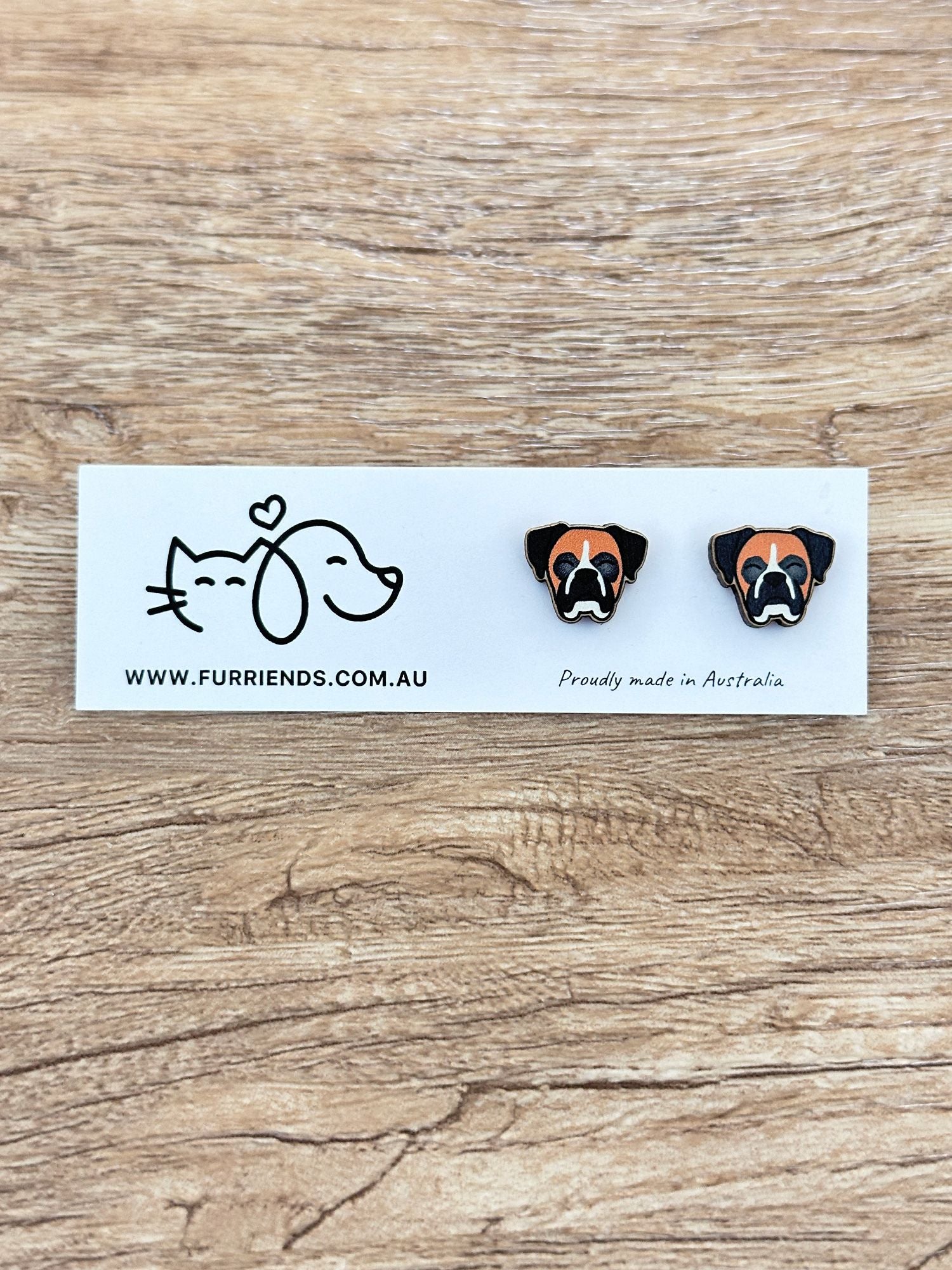 Boxer ColourPop Stud Earrings