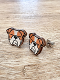 British Bulldog ColourPop Stud Earrings