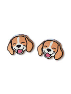Beagle ColourPop Stud Earrings