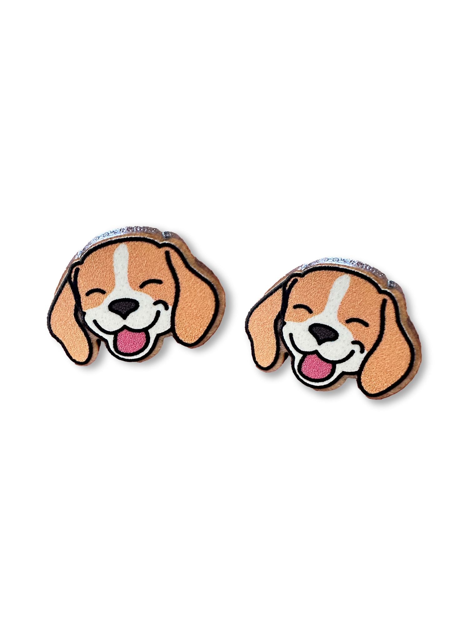 Beagle ColourPop Stud Earrings