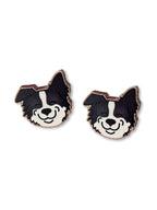 Border Collie ColourPop Stud Earrings