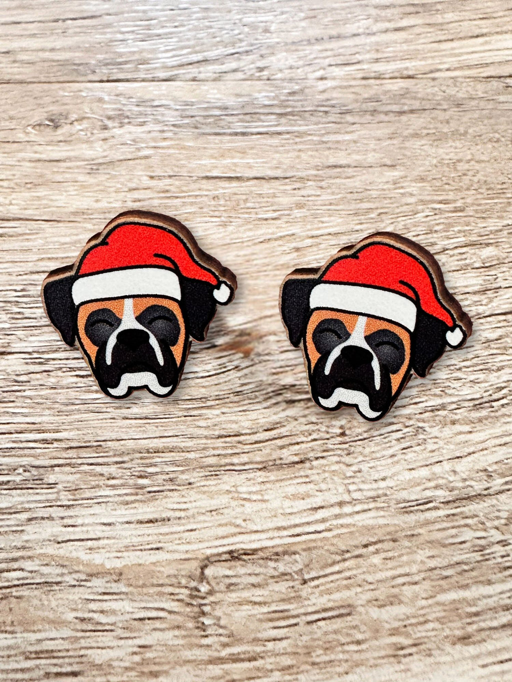 Boxer Christmas Edition ColourPop Stud Earrings