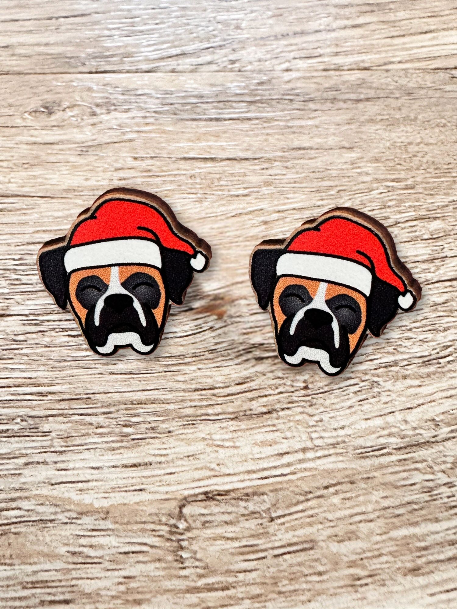 Boxer Christmas Edition ColourPop Stud Earrings