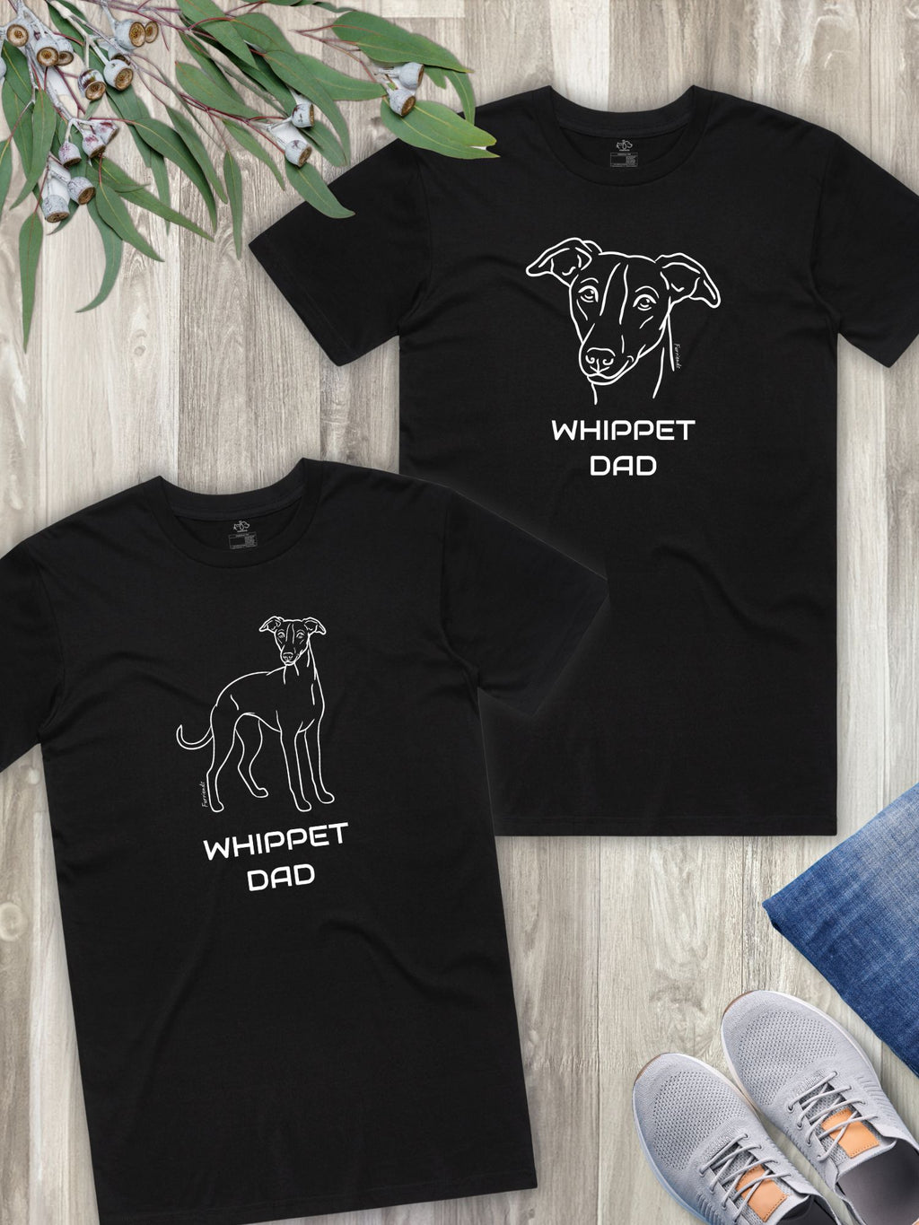 Whippet Dad Regular Fit-T-Shirt