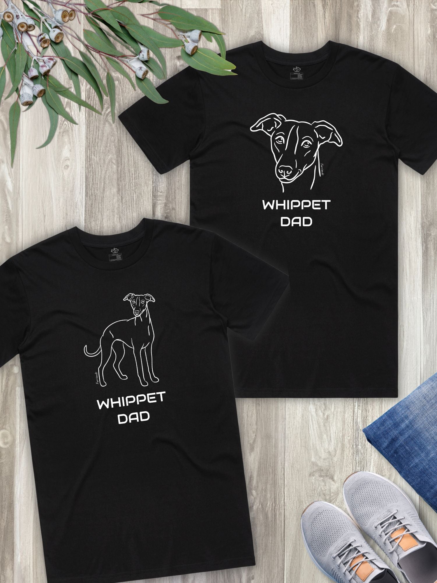 Whippet Dad Regular Fit-T-Shirt