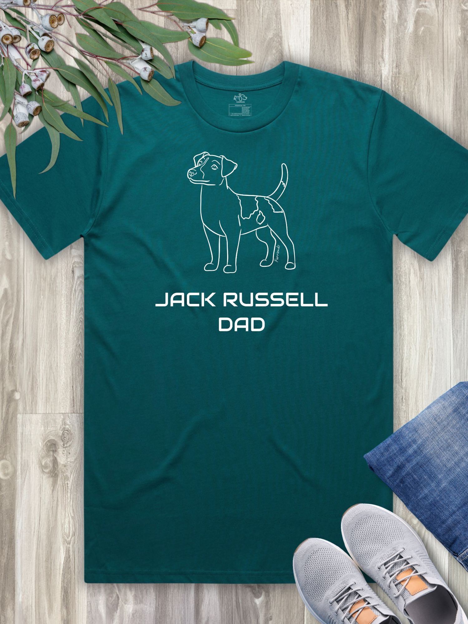 Jack Russell Terrier Dad (Smooth Coat) Regular Fit-T-Shirt