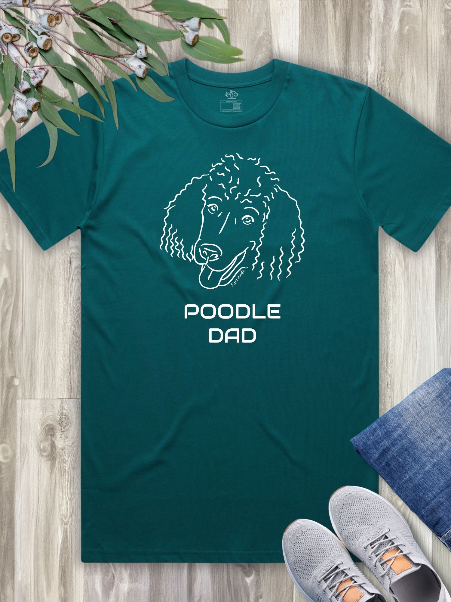 Poodle Dad Regular Fit-T-Shirt