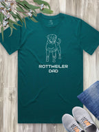 Rottweiler Dad Regular Fit-T-Shirt