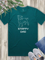 Staffy Dad Regular Fit-T-Shirt
