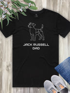 Jack Russell Terrier Dad (Smooth Coat) Regular Fit-T-Shirt