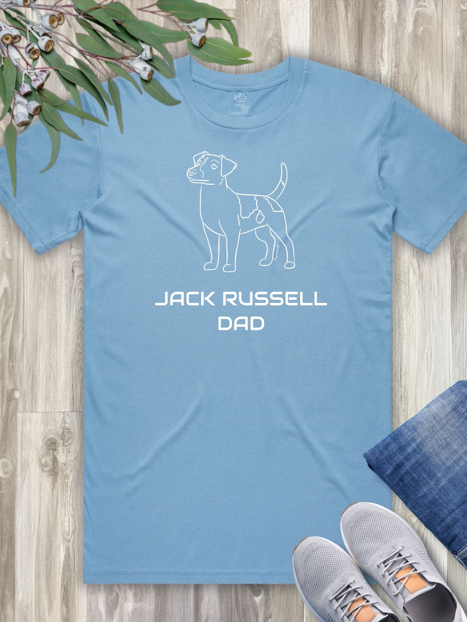 Jack Russell Terrier Dad (Smooth Coat) Regular Fit-T-Shirt