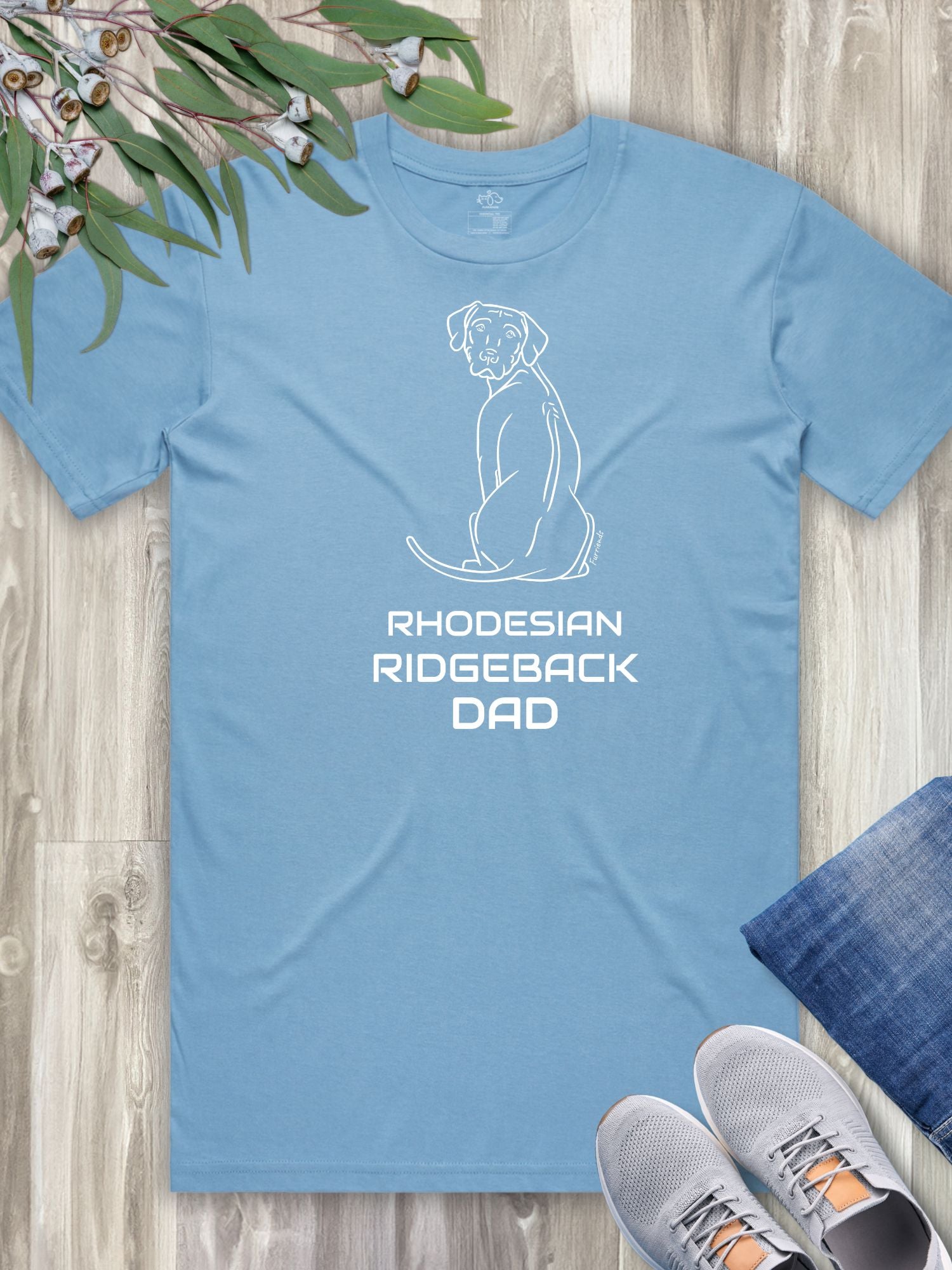 Rhodesian Ridgeback Dad Regular Fit-T-Shirt