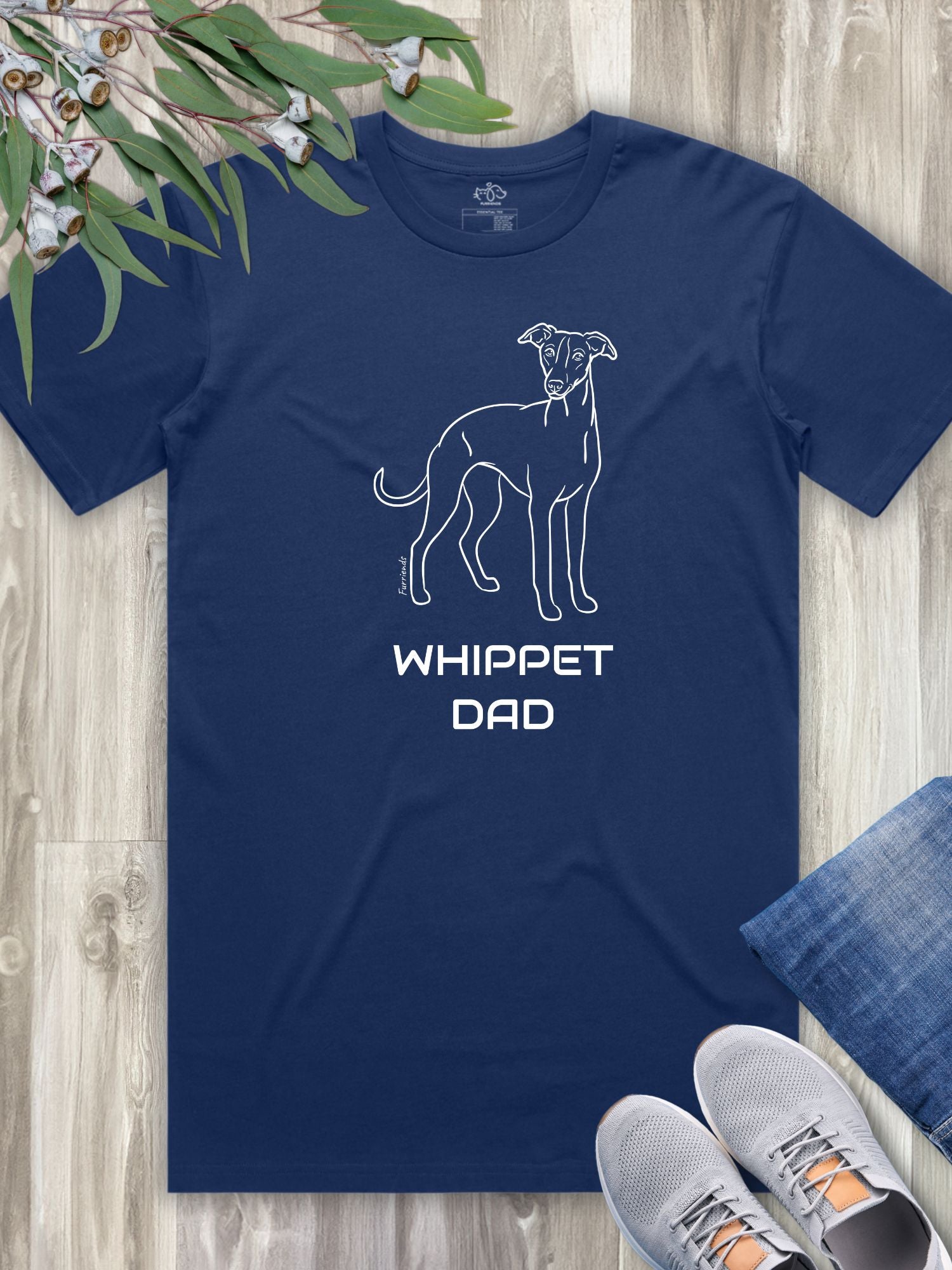 Whippet Dad Regular Fit-T-Shirt