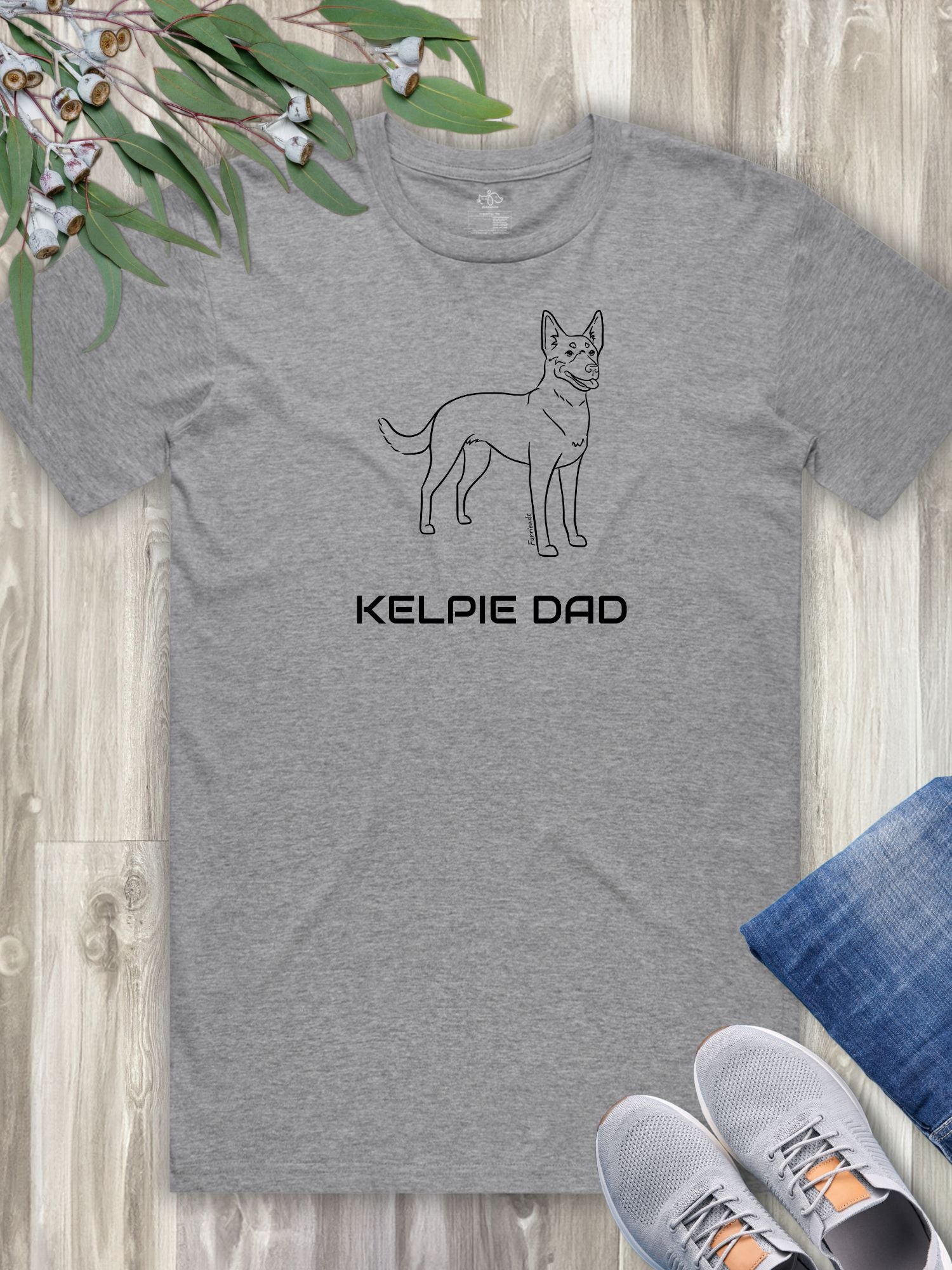 Kelpie Dad Regular Fit-T-Shirt