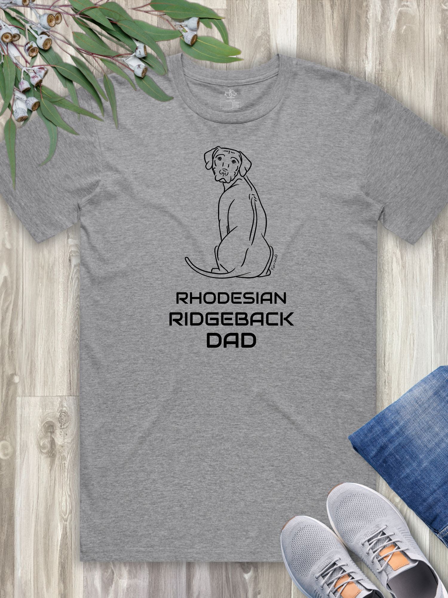 Rhodesian Ridgeback Dad Regular Fit-T-Shirt