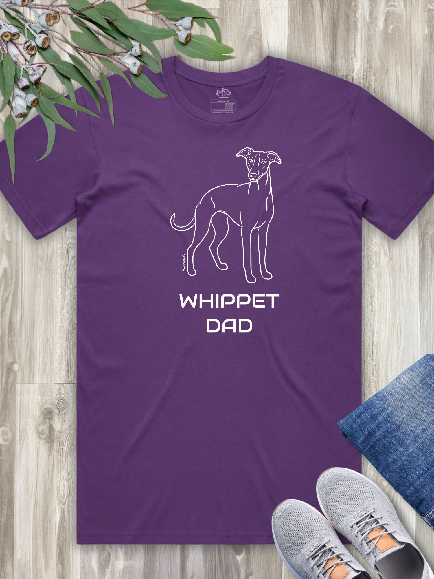 Whippet Dad Regular Fit-T-Shirt