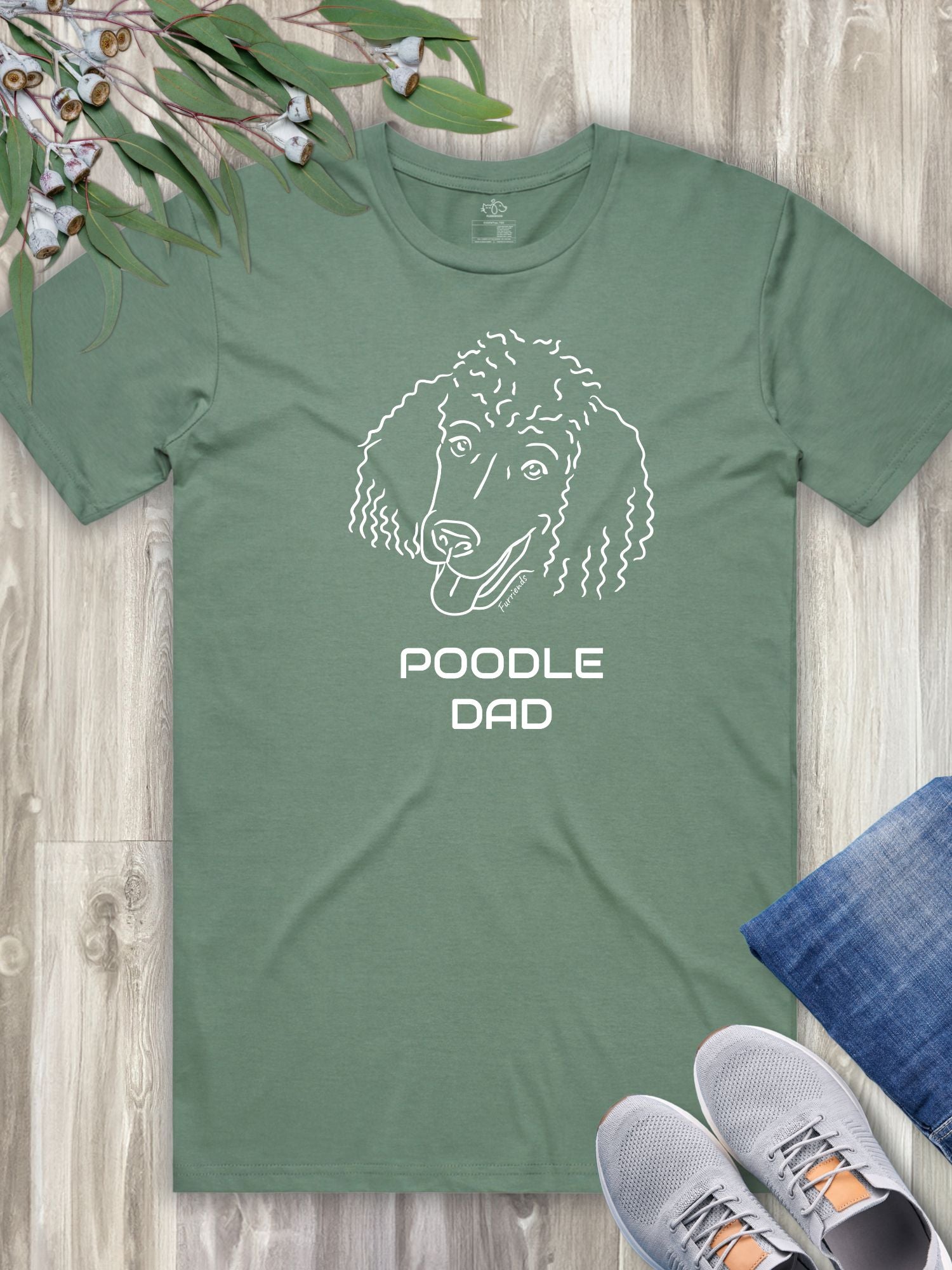 Poodle Dad Regular Fit-T-Shirt
