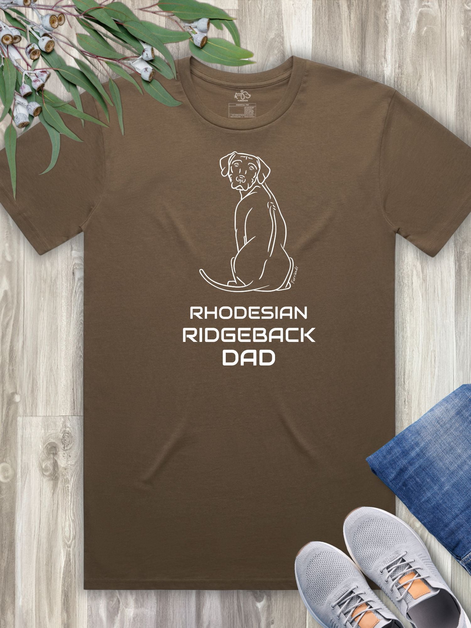Rhodesian Ridgeback Dad Regular Fit-T-Shirt