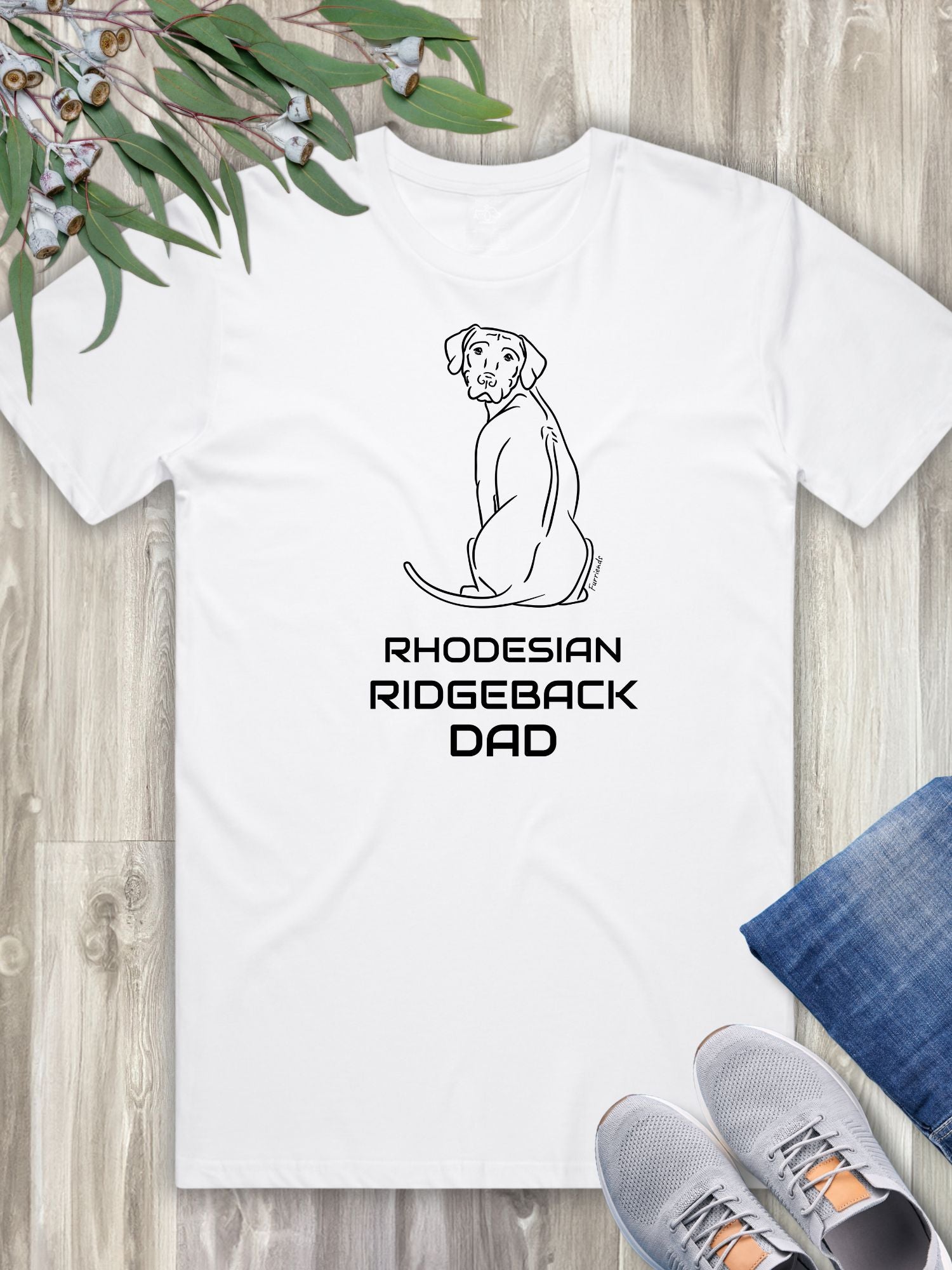 Rhodesian Ridgeback Dad Regular Fit-T-Shirt