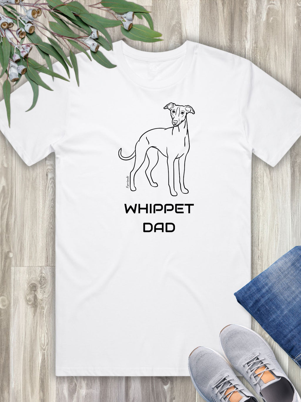 Whippet Dad Regular Fit-T-Shirt