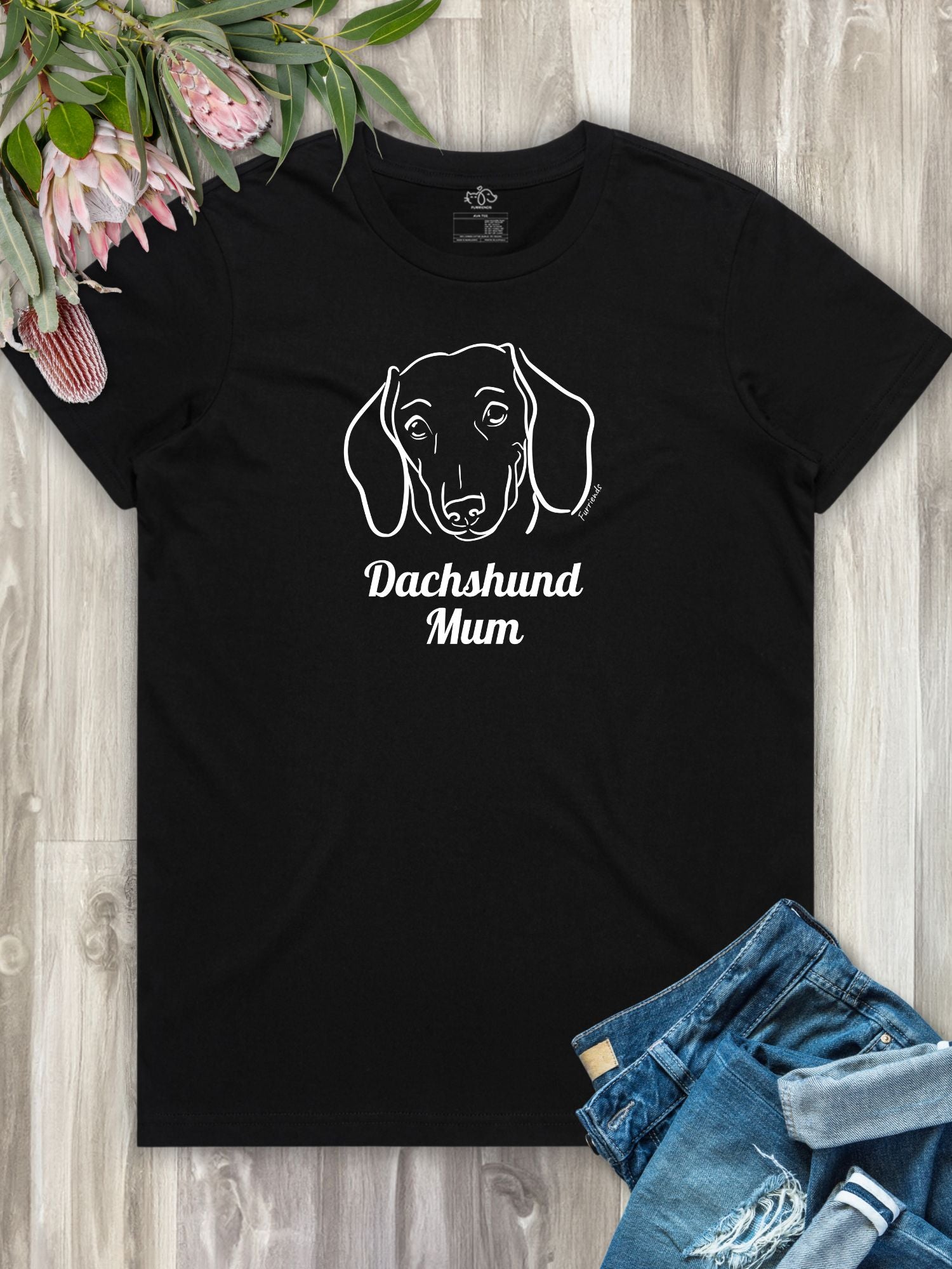 Dachshund Mum Regular Fit T-shirt