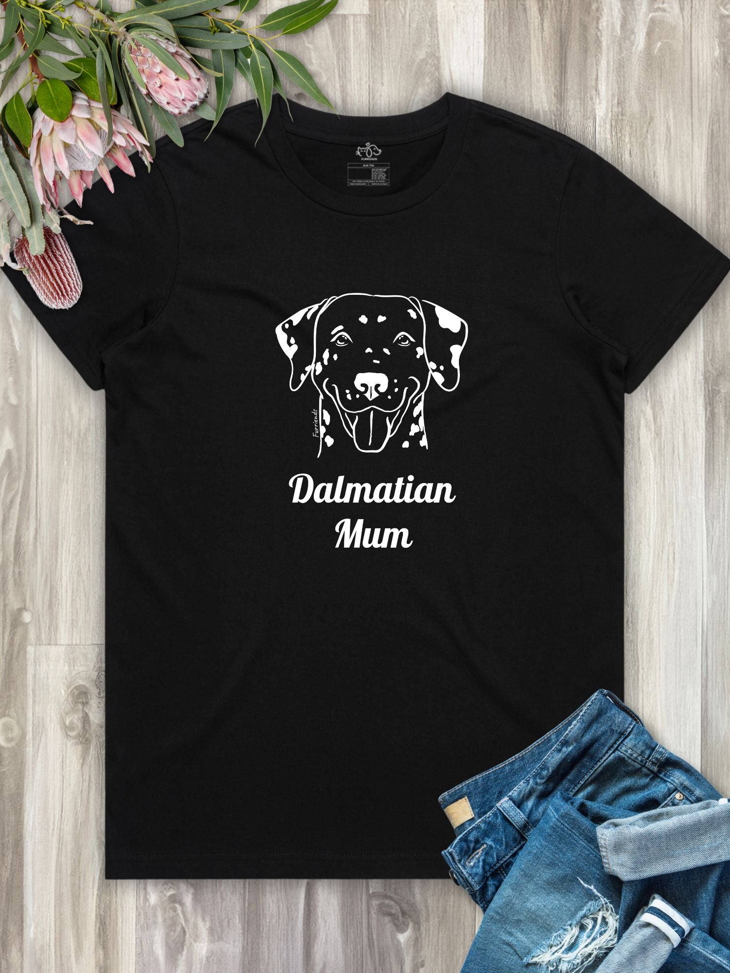 Dalmatian Mum Regular Fit T-Shirt