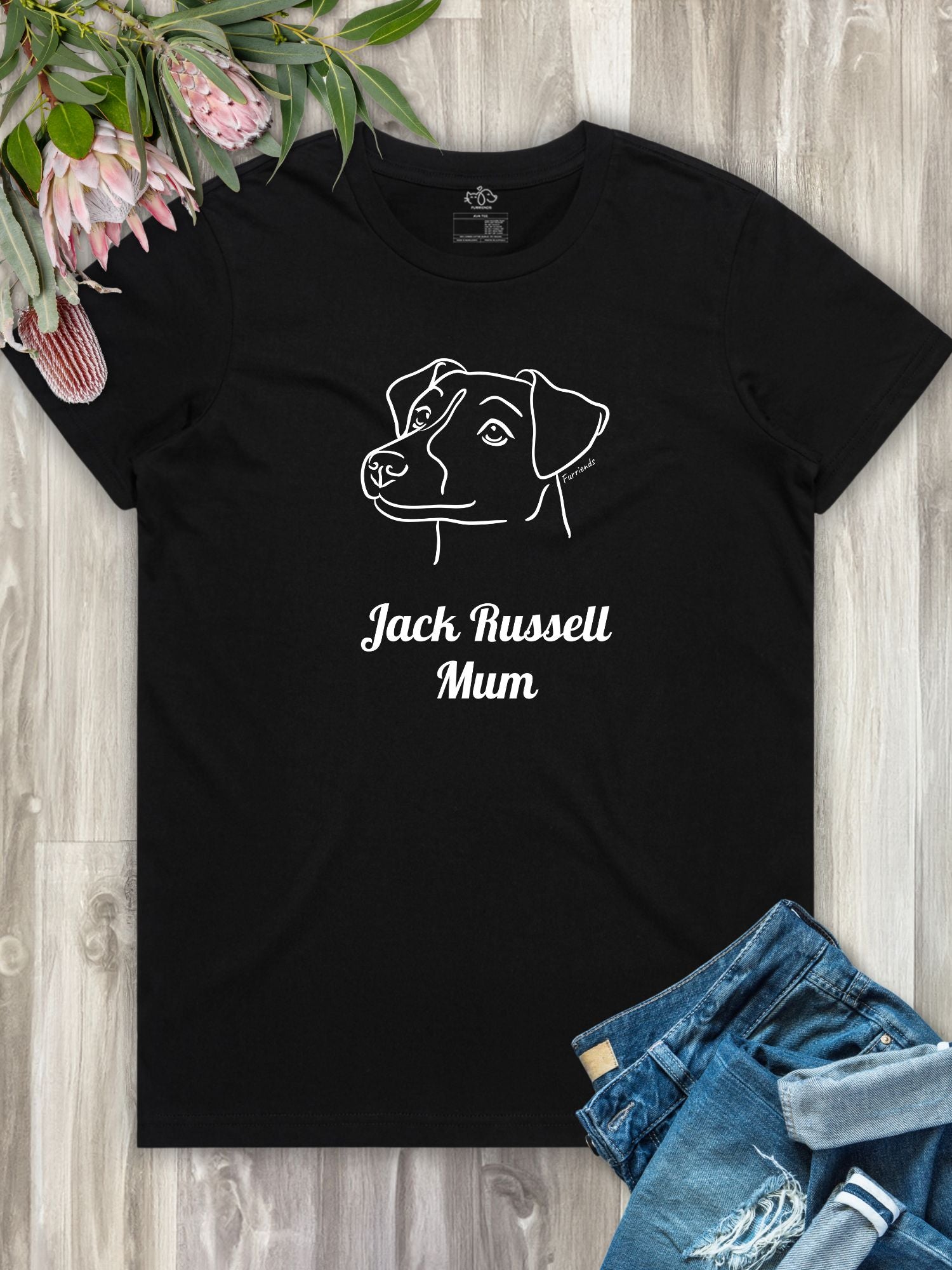 Jack Russell Terrier Mum (Smooth Coat) Regular Fit T-shirt