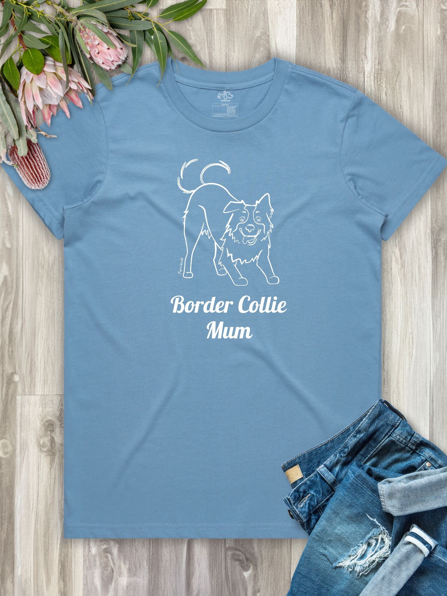 Border Collie Mum Regular Fit T-shirt