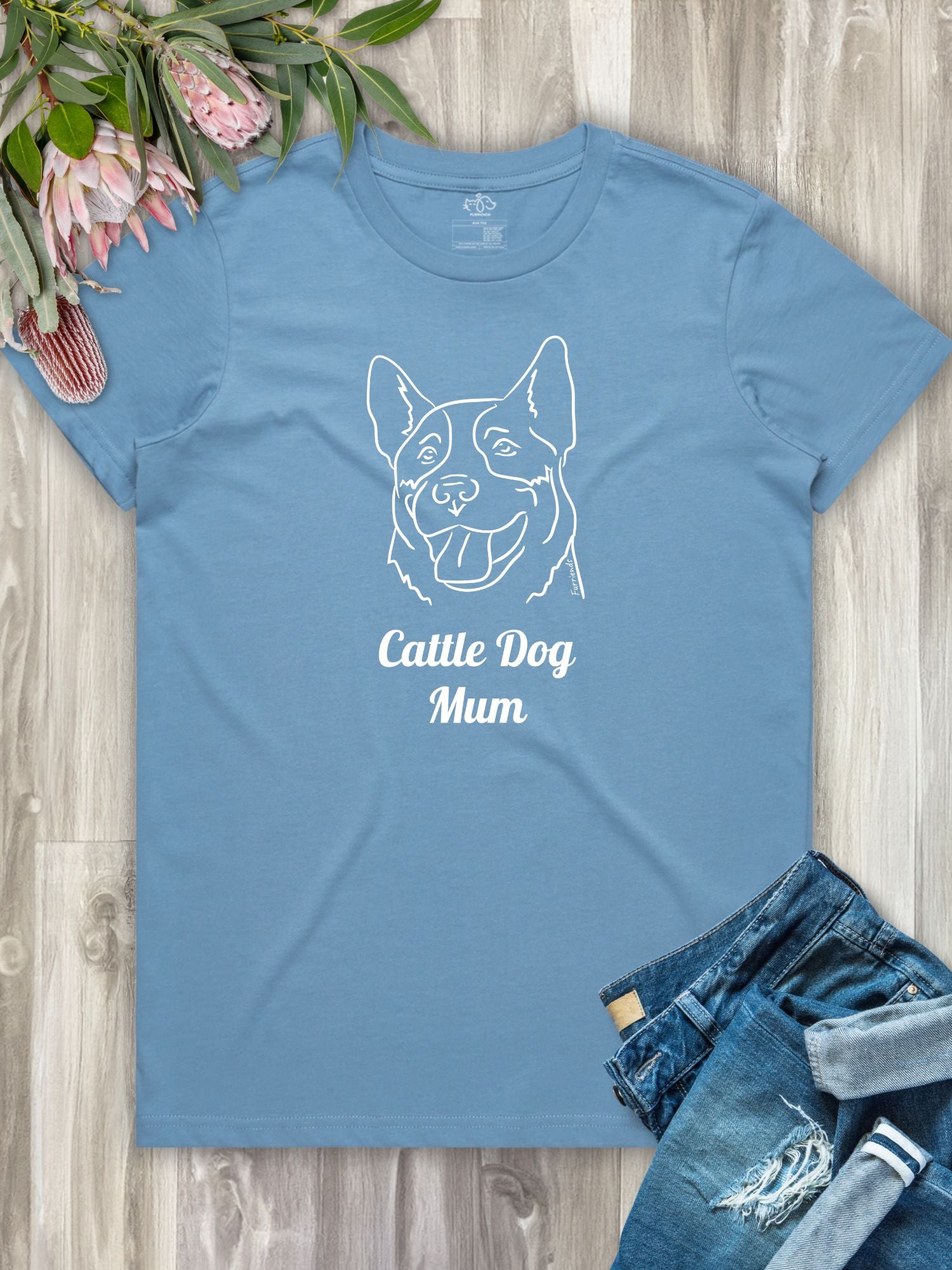 Australian Cattle Dog Mum Regular Fit T-shirt