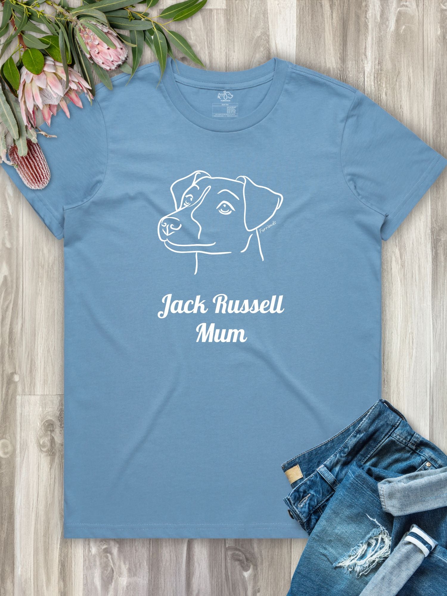 Jack Russell Terrier Mum (Smooth Coat) Regular Fit T-shirt