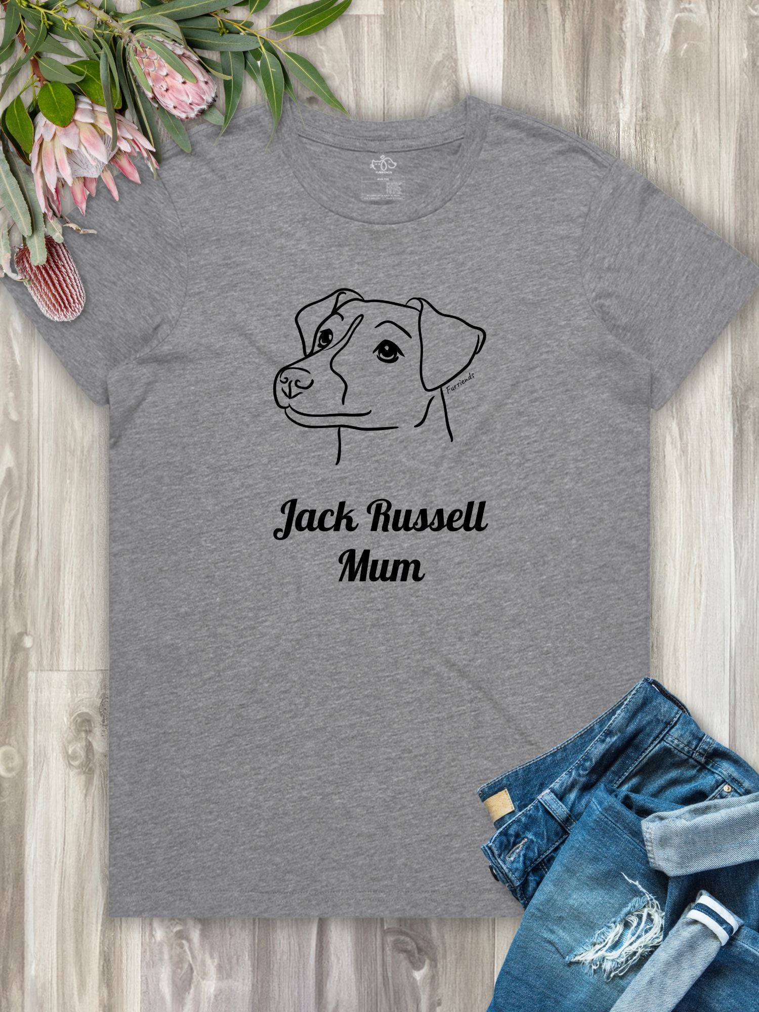 Jack Russell Terrier Mum (Smooth Coat) Regular Fit T-shirt