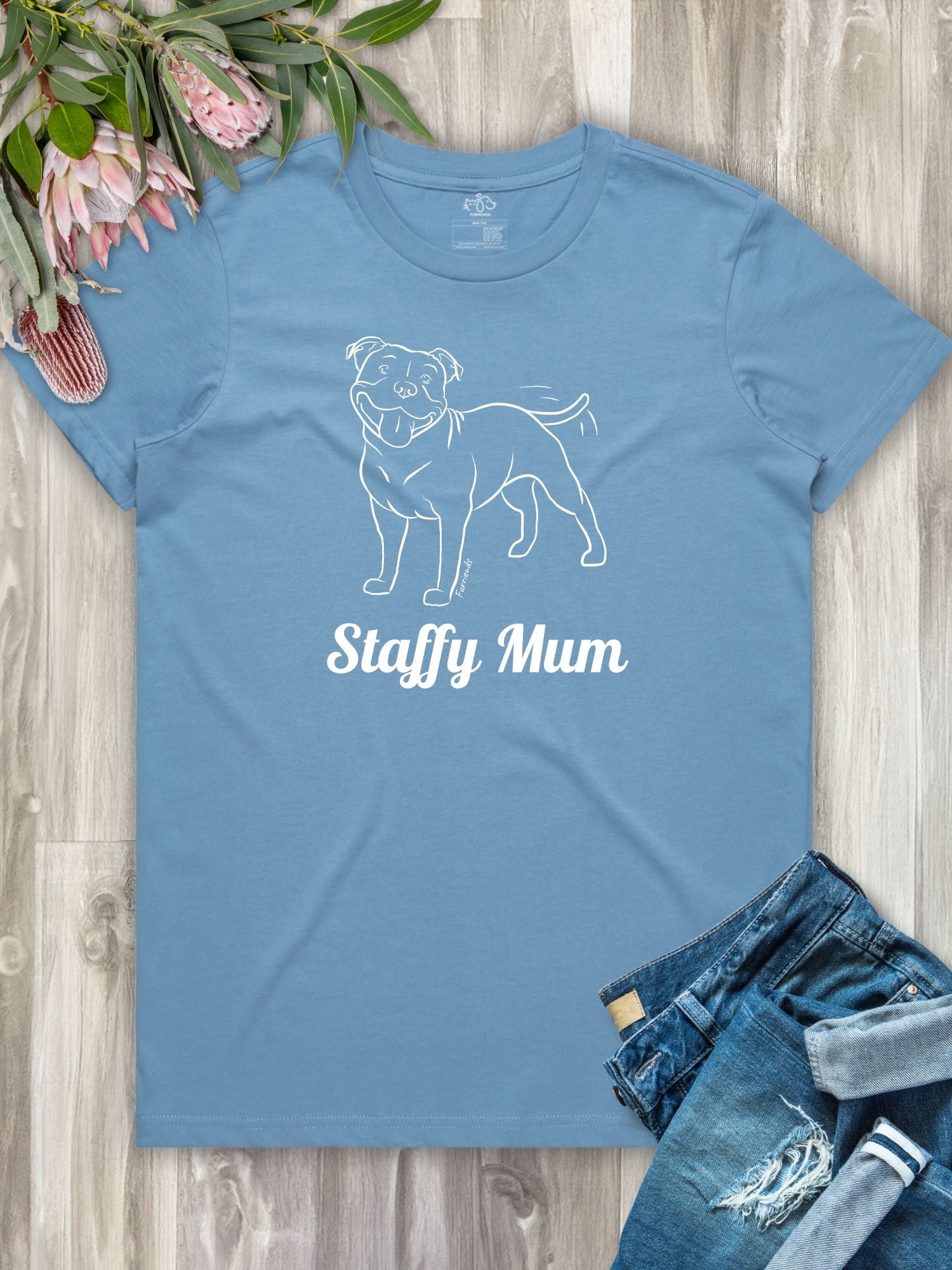 Staffy Mum Regular Fit T-shirt