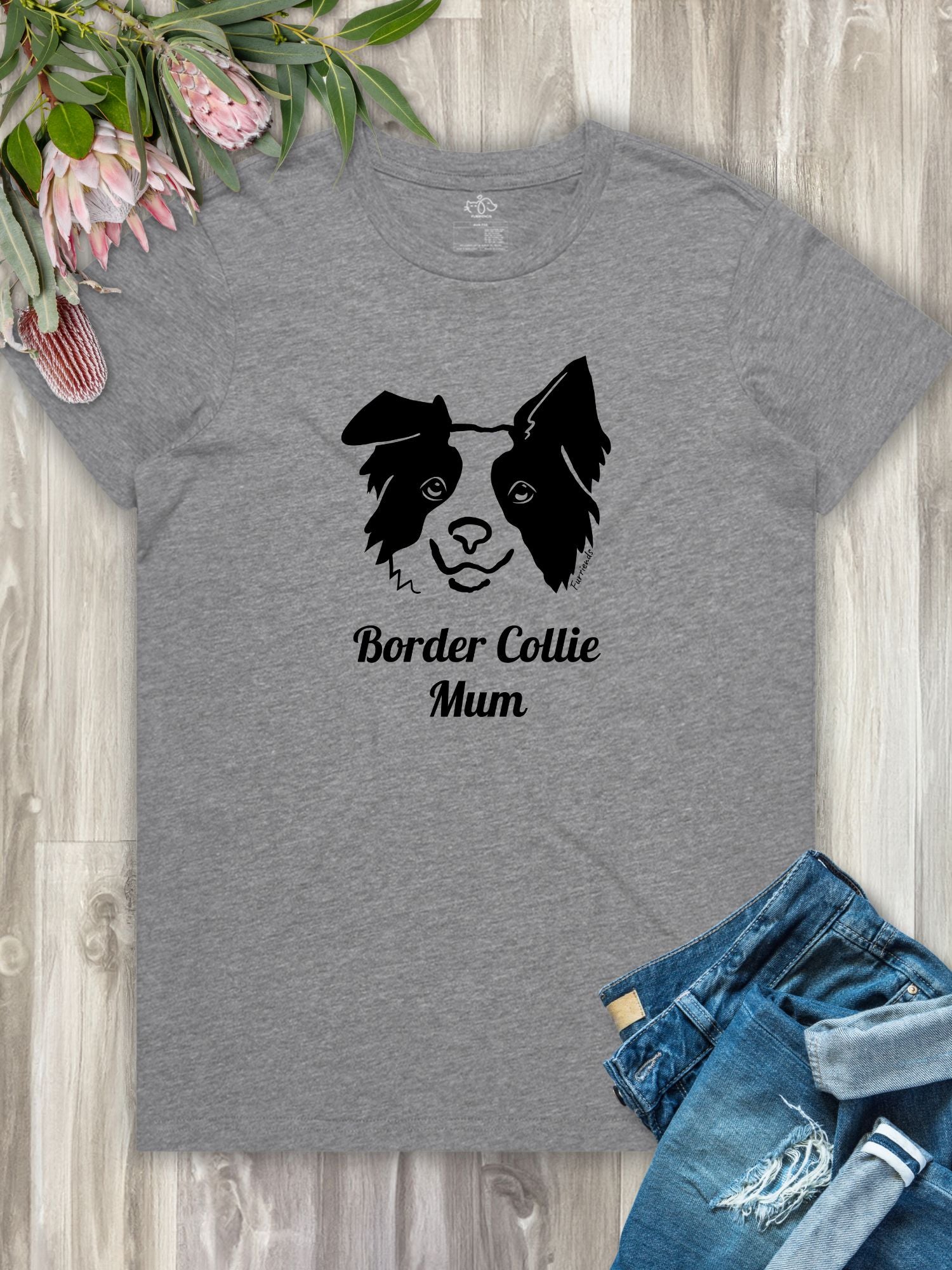 Border Collie Mum Regular Fit T-shirt