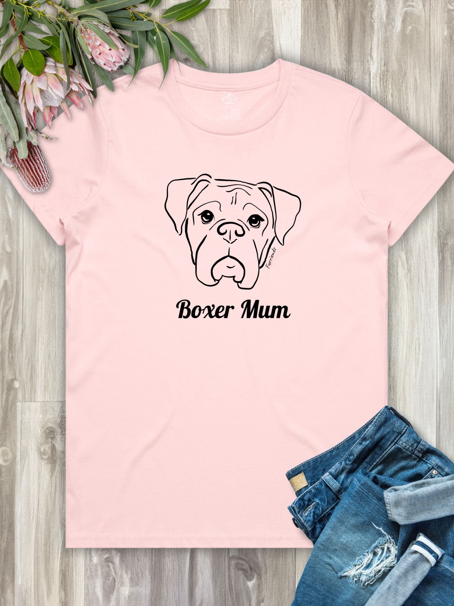 Boxer Mum Regular Fit T-shirt
