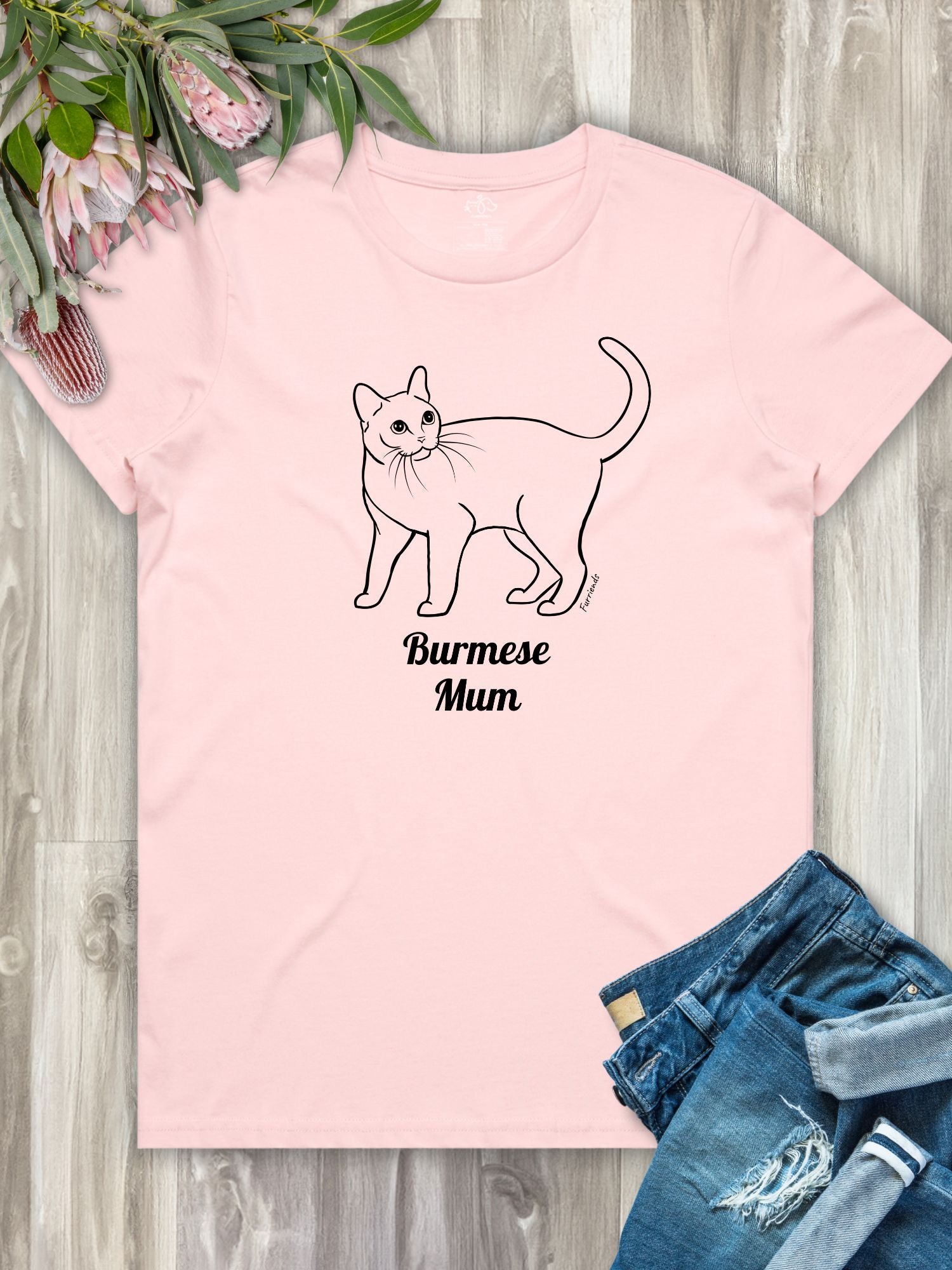 Burmese Mum Regular Fit T-shirt