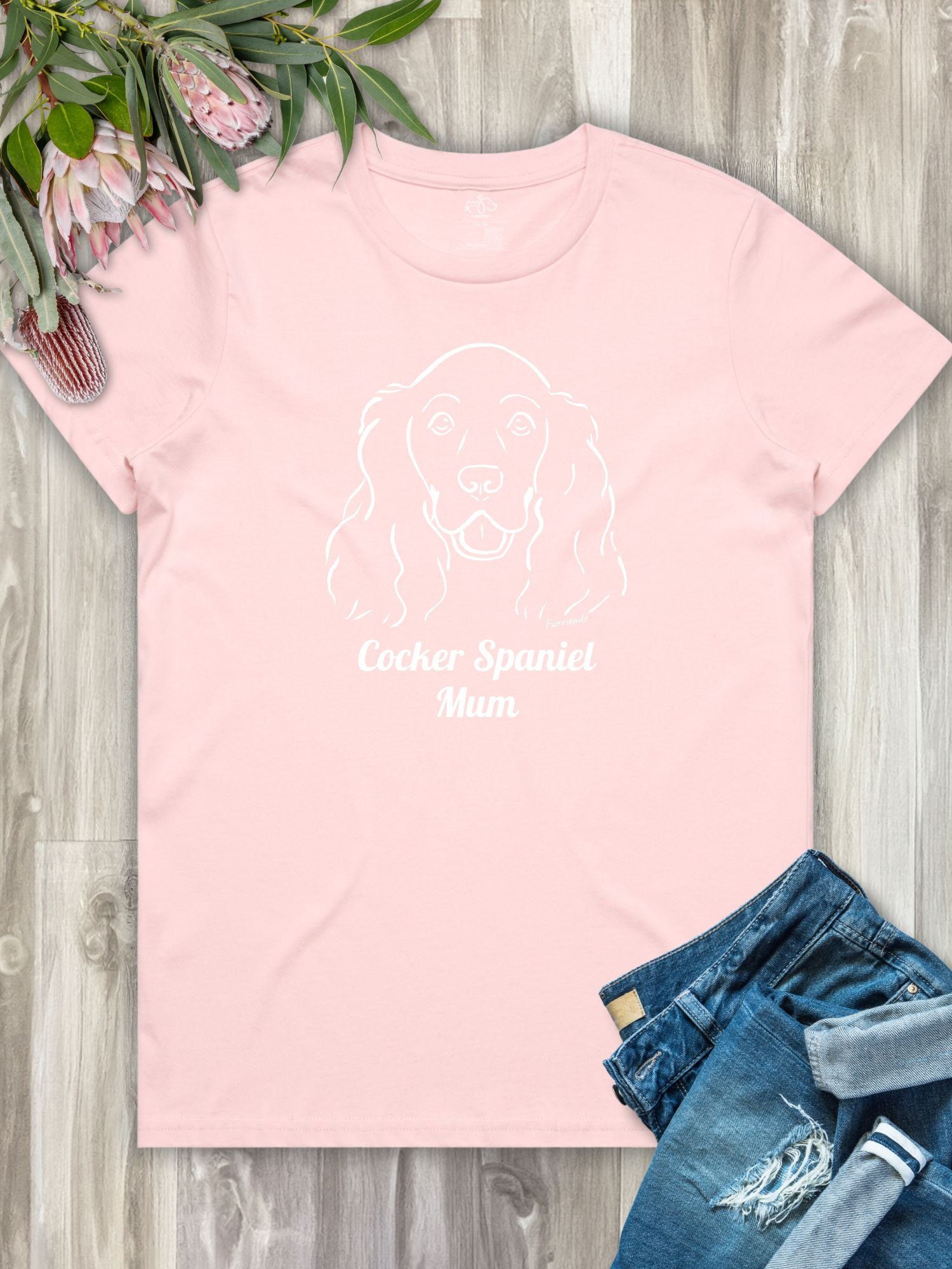 Cocker Spaniel Mum Regular Fit T-shirt
