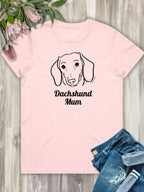Dachshund Mum Regular Fit T-shirt