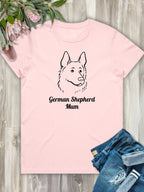 German Shepherd Mum Regular Fit T-shirt