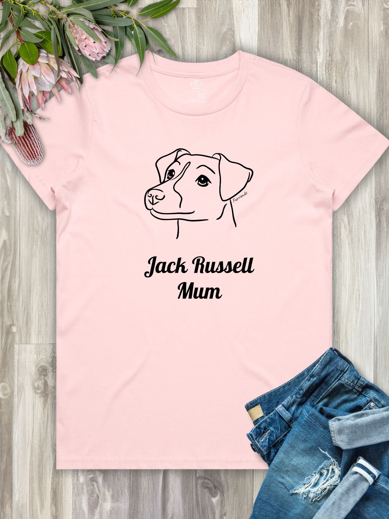 Jack Russell Terrier Mum (Smooth Coat) Regular Fit T-shirt