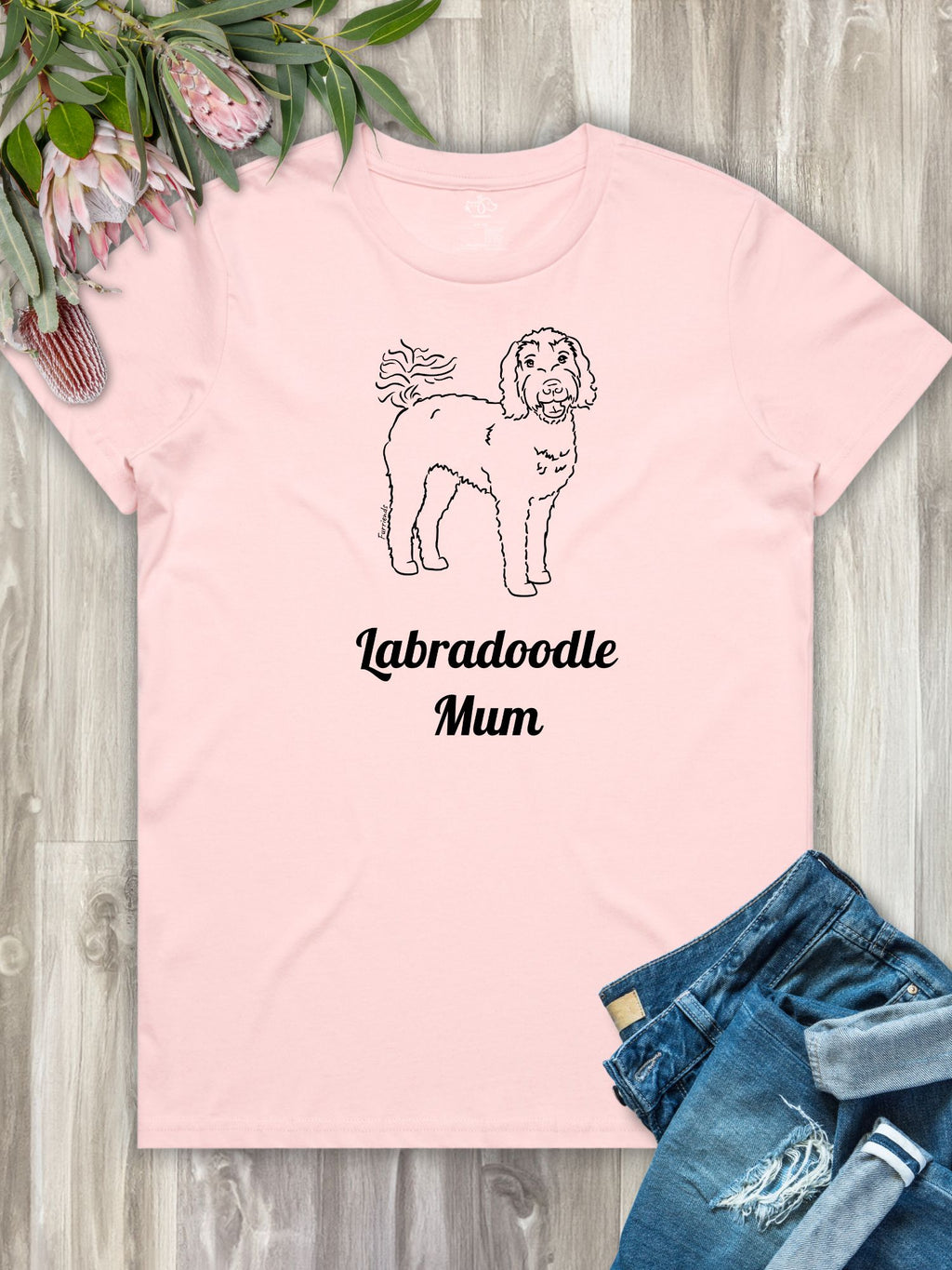 Labradoodle Mum Regular Fit T-shirt