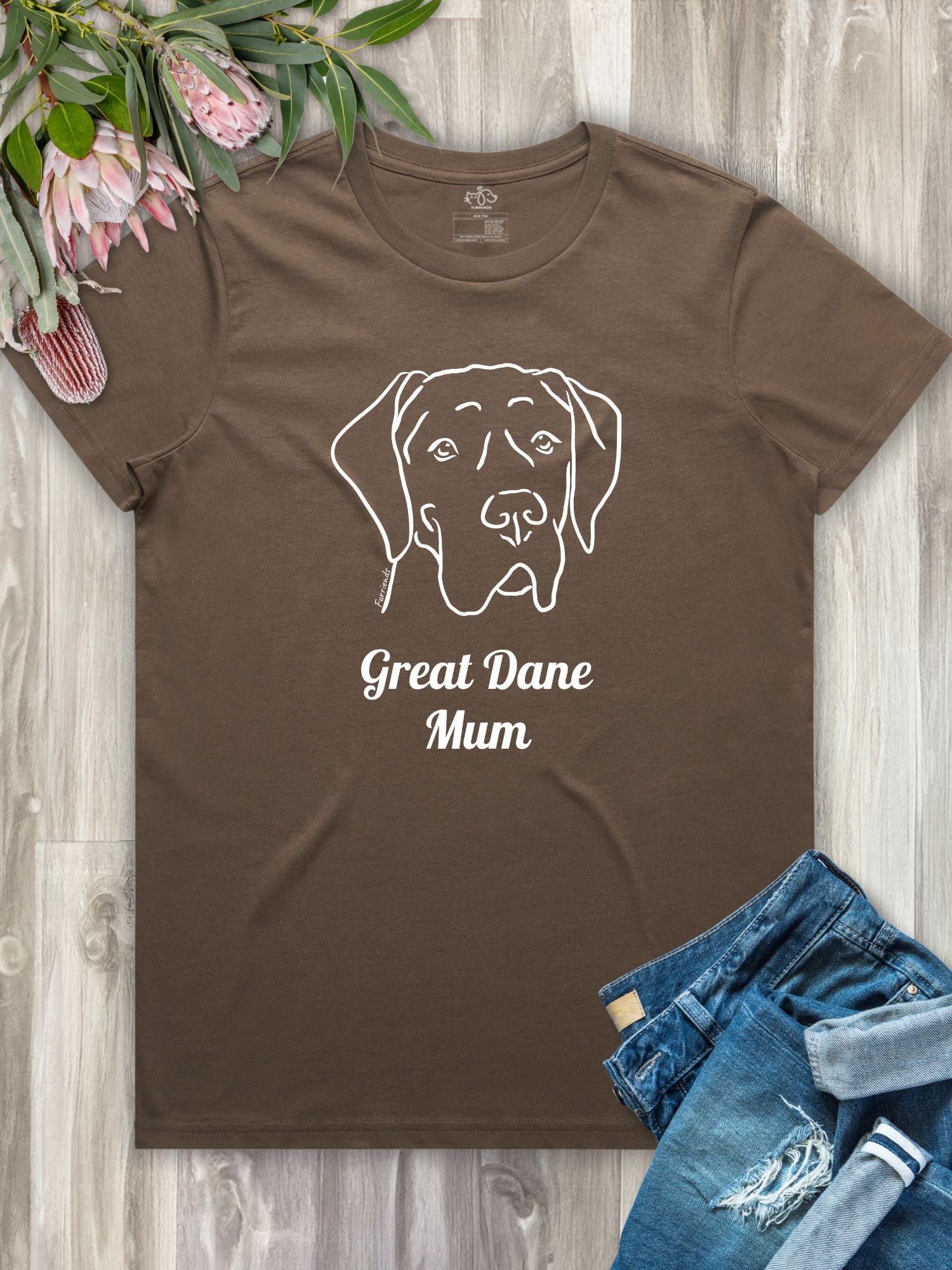 Great Dane Mum Regular Fit T-shirt