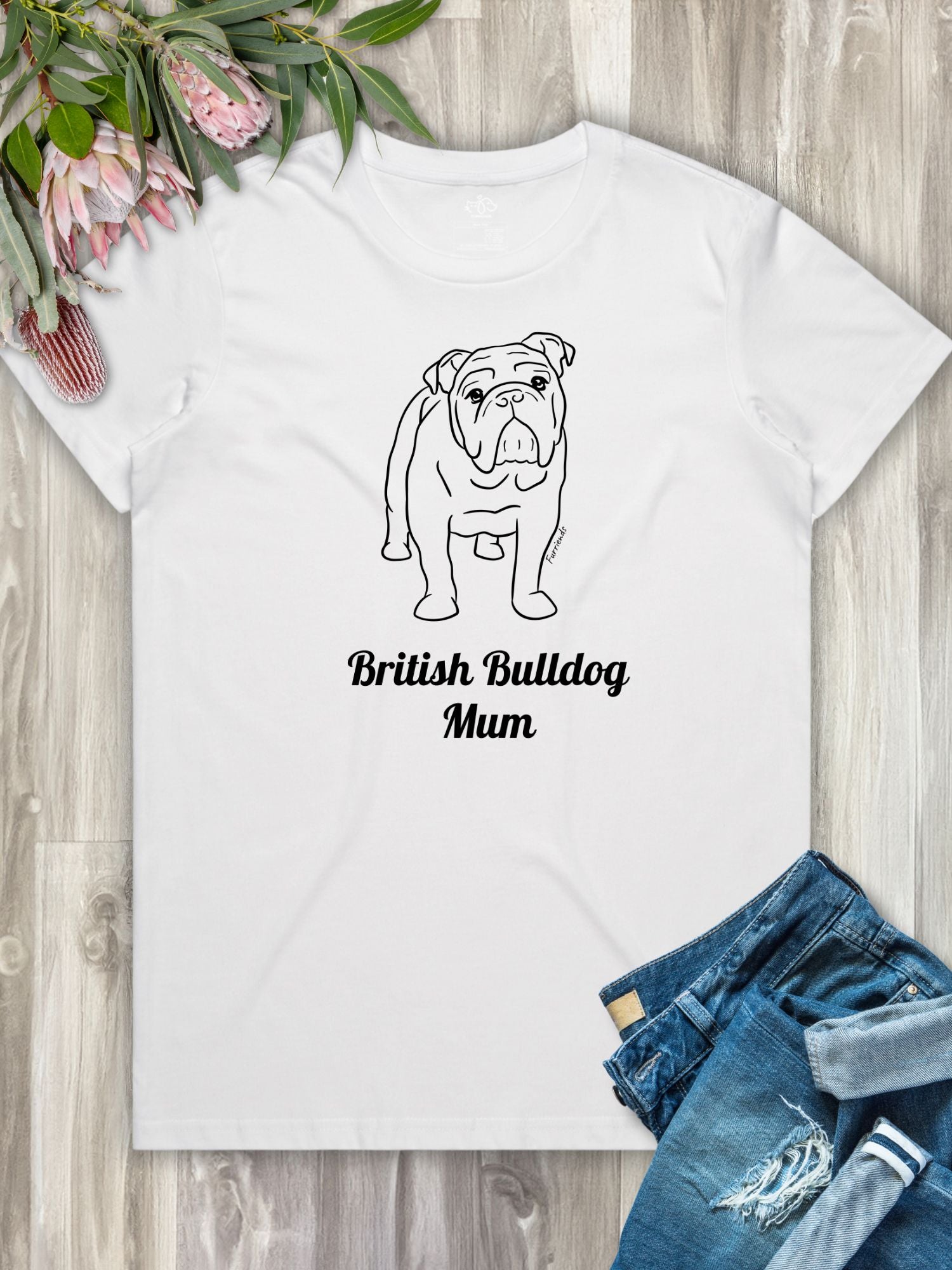 British Bulldog Mum Regular Fit T-shirt