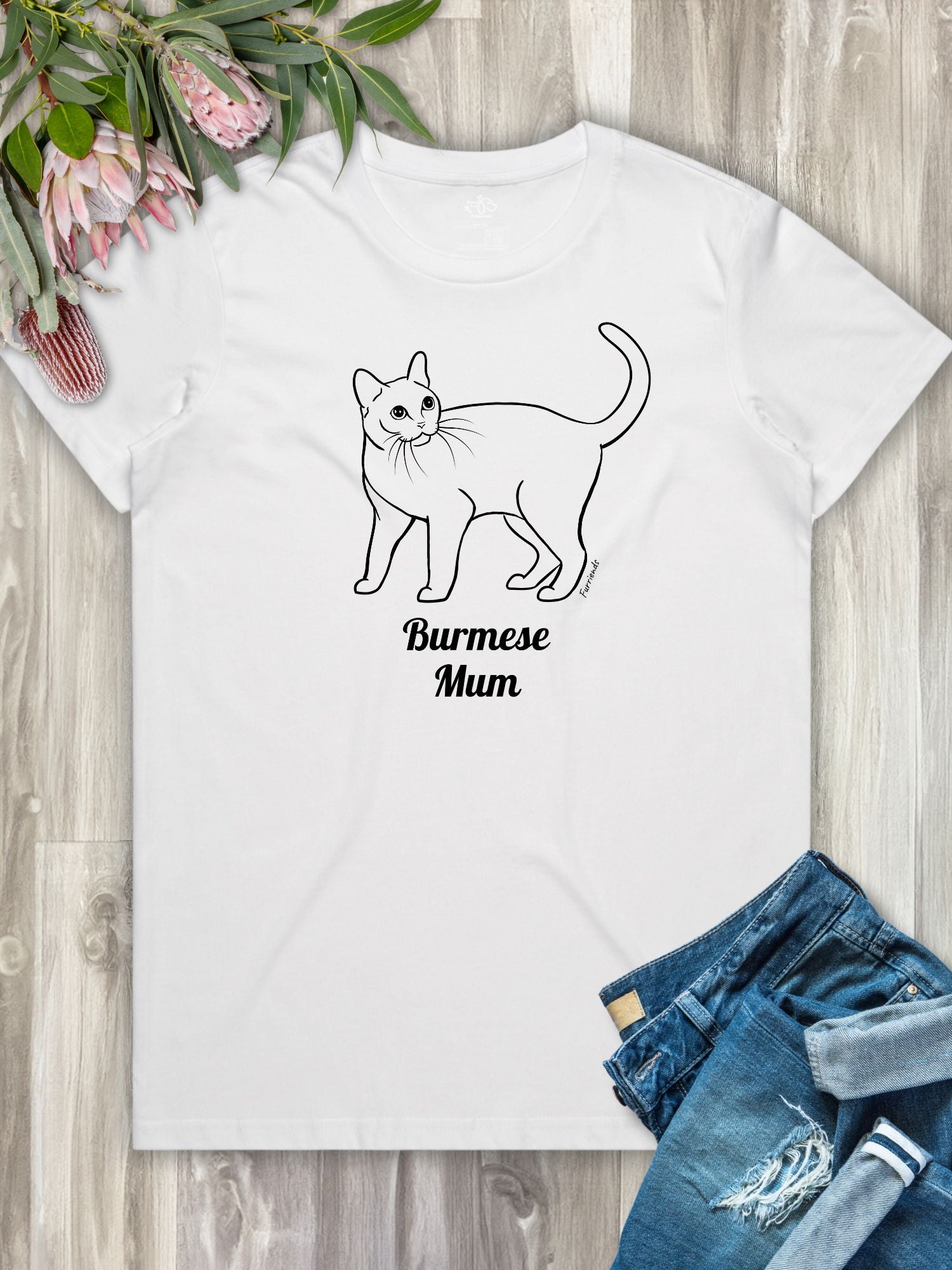 Burmese Mum Regular Fit T-shirt